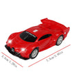 سيارة سباق تناظرية من طراز Carrera Go Scalextric بمقياس 1/64 (1:64) - سيارة سباق كهربائية عالية السرعة - لعبة سيارات سباق الشرطة