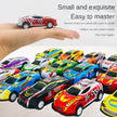 60/120Pcs Alloy Racing Cars Rebound Car Multiple Alloy Car Ornament Collectibles Children'S Toys Birthday Gift 2023 New