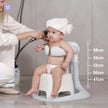 Baby Standing Bath Adjustable Height hildren's Bath Device Bath Stand Folding Shower for New born 0-6 Months Infants