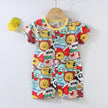 New Baby Onesies Climbing Clothes Pure Cotton Summer Newborn Boys Girls Rompers Short-Sleeved Thin Harness Infant Clothes