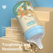 MAMIJOY 160/240ML PPSU Baby Bottle Double Handle Infant Drop-proof Baby Wide-caliber Milk Bottle Newborn Feeding Bottle BPA Free
