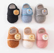 0-5Y Baby Non Slip Floor Socks Soft Sole Anti Skid Walking Socks Fleece Lined Toddler Socks Winter Indoor Shoes Infants Kids‌