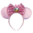 Mickey Mouse Ears Headbands for Baby Girls Daisy Duck Hairbands Donald Duck Headwear Adults Women Bows Hair Accessories
