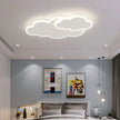 AuroraRealm Children's Bedroom LED Ceiling Lamp Creative White Cloud Boy Girl Study Fixture Lustre Home Decor Living Room Lights