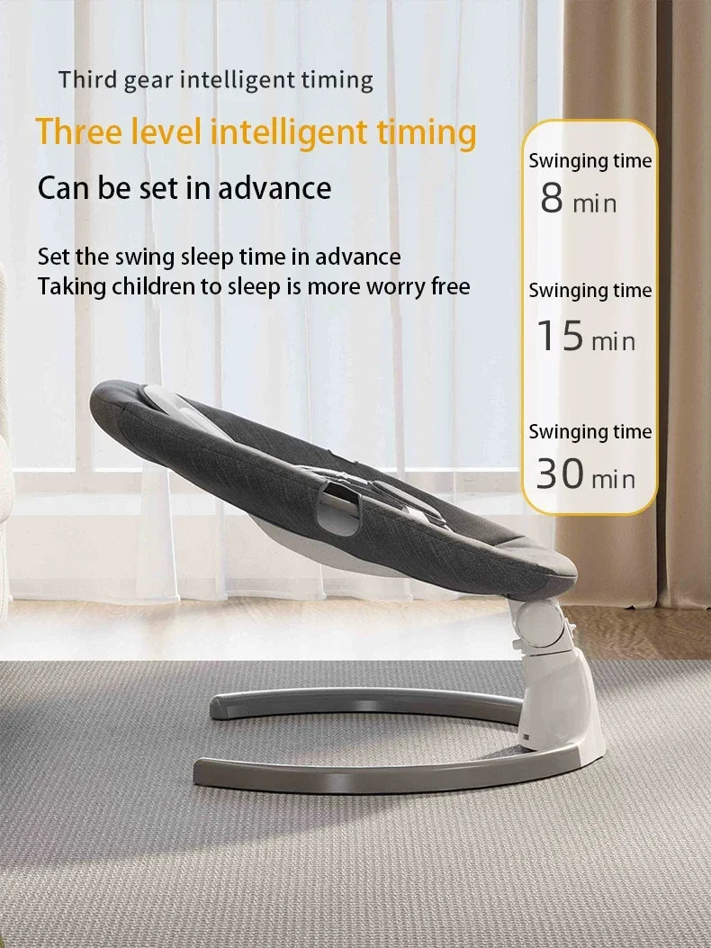 Multipurpose Electric Baby Sleep Rocking Chair Automatic Swing Infant Rocker Comfort Cradle Stroller Toys for Baby 0-3 Years Old