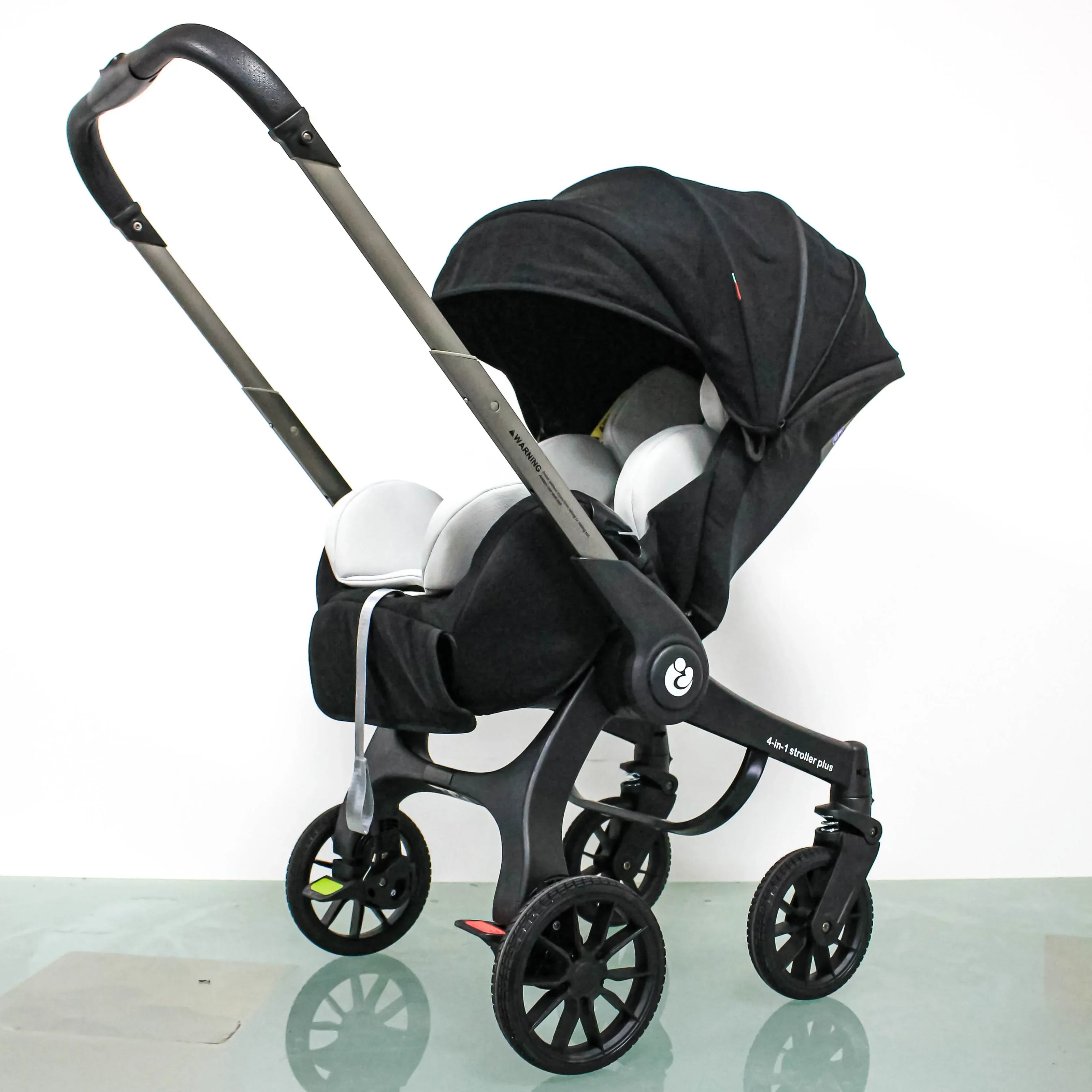 2025 New Baby Stroller 4in1 Multifunctional Newborn Baby Stroller 3in1 Foldable Basket Type Seat Lightweight Travel Pram