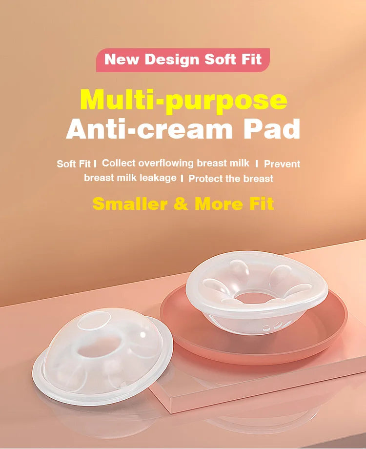 MAMIJOY MSB03 2pcs Wearable Milk Saver for Breastfeeding Manual Breastmilk Collector Silicone Breast Shell  Milk Collection Cup