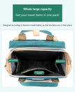 Folding Mommy Bag Lightweight Portable Folding Crib Bed Large-capacity Baby Backpack Female Mommy Outting Bag Mummy Bag