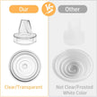 Silicone Duckbill Valve and Silicone Diaphragm, Compatible with S12Pro/S9Pro/S12/S9 Wearable Breastpump Parts Replace