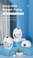 MAMIJOY Wearable Breast Pump Electric Breast Pumps Comfort Milk Collector Lightweight with LED Display 4 Modes & 36 Levels EB46