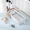 New Folding Baby Sleeping Nest Newborn Bed Crib Travel Playpen Mattress Child Toddler Playpens Photography Cama Bebe with Pillow