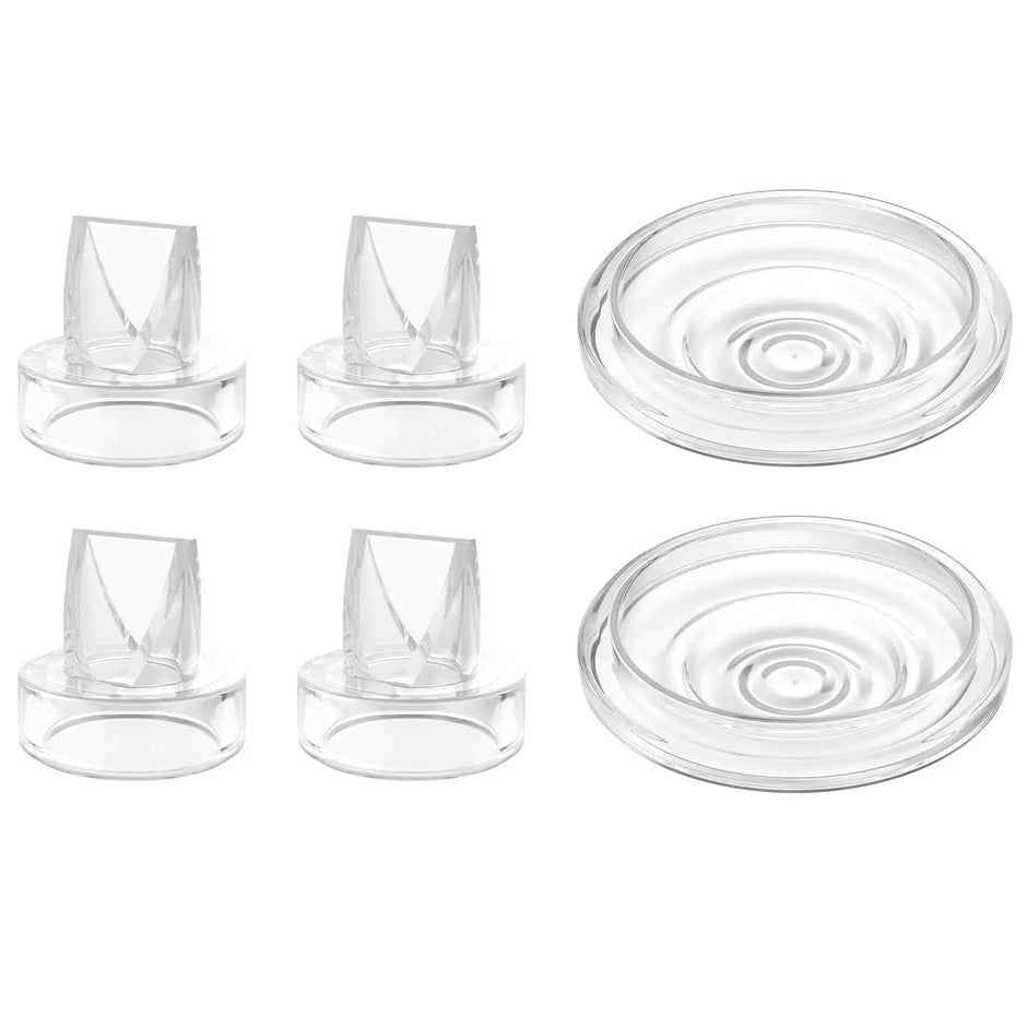 Silicone Duckbill Valve and Silicone Diaphragm, Compatible with S12Pro/S9Pro/S12/S9 Wearable Breastpump Parts Replace