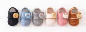 0-5Y Baby Non Slip Floor Socks Soft Sole Anti Skid Walking Socks Fleece Lined Toddler Socks Winter Indoor Shoes Infants Kids‌
