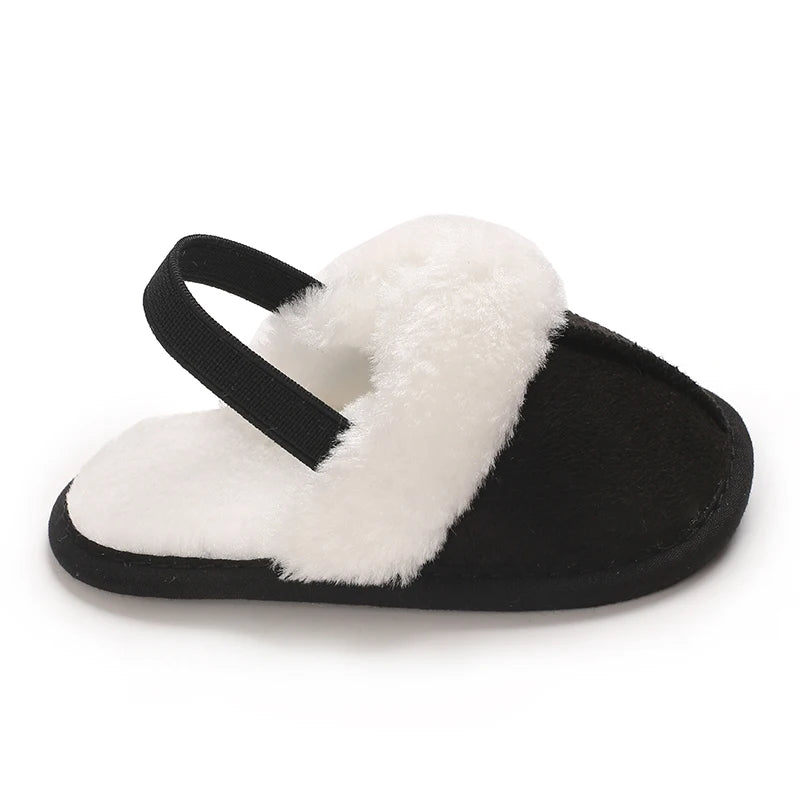Cozy Plush Baby Slippers (0-18M)