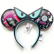 Disney Princess Headband Mickey Ear Rapunzel Snow White Sequin Bow Hair Hoop Gift Girl Accessories Halloween Gift Christmas Jack
