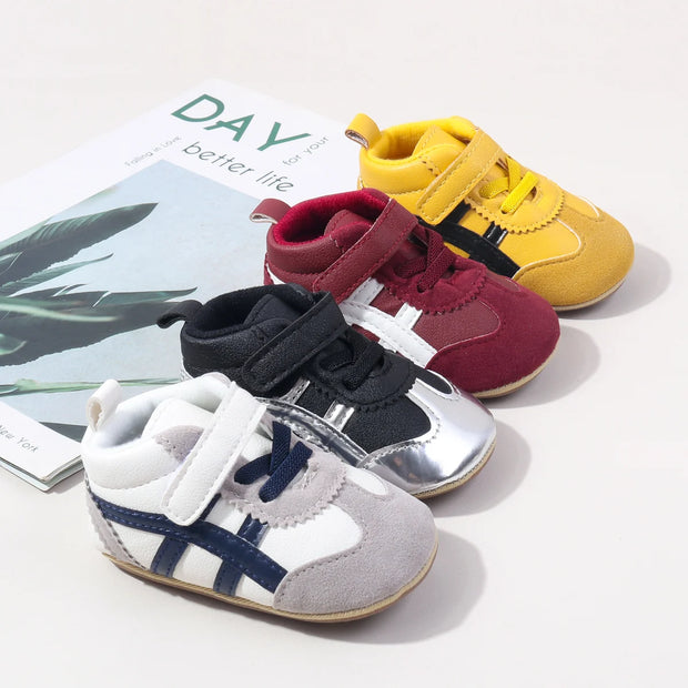 Spring And Autumn Baby Boys And Girls First Walking Toddler Shoes For 0-18M Fashion Design Causal Shoes BLS5171