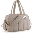 Multifunctional Travel Duffel Bag: Baby Diaper Bag, Gym & Hospital Bag with Waterproof Compartment