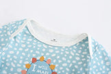 100%Cotton 3Pieces Baby Boy Clothes Newborn Long Sleeve Bodysuit Baby Girls Clothes 0-12M Autumn Print Jumpsuits Spring Cartoon
