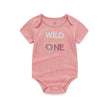 4Pieces Baby Clothing Four Season Unisex Cartoon Short Sleeve Baby Boy Girl Bodysuits Cute 100%Cotton Newborn Clothes