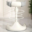 Adjustable Baby Standing Bath Support with Wash Basin Rack – Infant Toddler Shower Seat for Easy Butt Washing & Bathing Aid