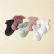 6Pairs/Lot Newborn Baby Floor Socks For Girls Cotton Toddler Sweet Lace Infant Home Toddler Socks Non-slip 0-3Y Spring Autumn