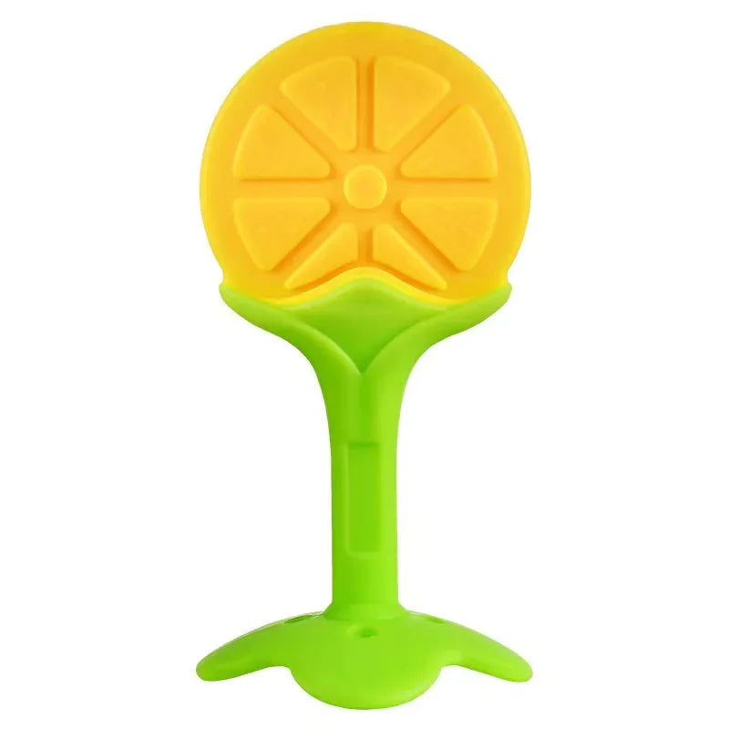 Teething Baby Toy Silicone Teether for Teeth Babies Accessories Newborn Fruit Sucking Chew Toys For Newborn Baby BPA-Fre Gift