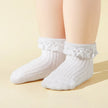 6Pairs/Lot Newborn Baby Floor Socks For Girls Cotton Toddler Sweet Lace Infant Home Toddler Socks Non-slip 0-3Y Spring Autumn