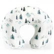 Breathable Stretch Nursing Pillow Cover Detachable Infant Support Cushion Versatile Baby Sitting Aid for Home/Travel 0-12 Months