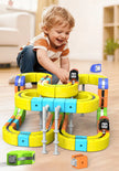 Sell Well Children'S Anti-Gravity Magnetic Attraction Track Train Changeable Magnetic Magic Rail Car Electric Train Toy