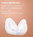 MAMIJOY MSB03 2pcs Wearable Milk Saver for Breastfeeding Manual Breastmilk Collector Silicone Breast Shell  Milk Collection Cup