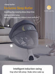 Multipurpose Electric Baby Sleep Rocking Chair Automatic Swing Infant Rocker Comfort Cradle Stroller Toys for Baby 0-3 Years Old