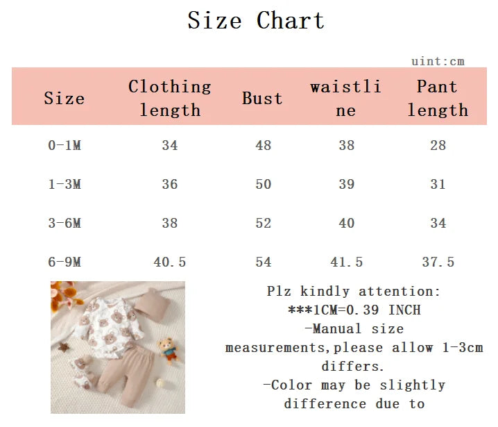 4PCS Clothing Set 0-9 Months Newborn Baby Boy Bear Short Sleeve Romper+Pants+Hat+Sock Infant Baby Full Moon Photography Outfits