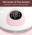 MAMIJOY 2PCS Wearable Electric Breast Pump 4 Modes 36Suction Levels Silent Leak-Proof Hands Free Breast Pumps Breastfeeding EB50
