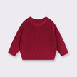 0-6T Newborn Baby Sweater Kid Boy Girl Winter Clothes Warm Thick Knit Pullover Top Infant Long Sleeve Basic Knitwear Outfit