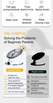 Multipurpose Electric Baby Sleep Rocking Chair Automatic Swing Infant Rocker Comfort Cradle Stroller Toys for Baby 0-3 Years Old