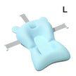 Adjustable Bath Tub Shower Cushion Newborn Support Seat Mat Baby Bath Seat Floating Water Pad Portable Foldable Baby Bathtub Pad