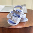 Infant Baby Girls Summer Sandals with Flower Soft Sole Newborn Toddler First Walker Crib Dress Shoes