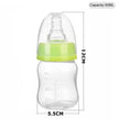 60ML Baby Bottle Portable Safe PP Plastic Mini Baby Bottle Kids Nursing Care BPA Free Infant Milk Fruit Juice Feeding Bottle