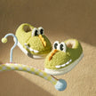 Cheerful Mario Children's winter cotton slippers Cartoon animals indoor soft and comfortable cotton shoes