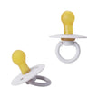 1 Pc Baby Latex Pacifier More Soft close to MOM's breast Round baffle variety colors Younger baby pacifier soother