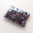 100/300/500Pcs Hair Bands for Children Colorful Nylon Scrunchie Hair Ties Rubber Band Kids Elastic Leagues Girl Hair Accessories