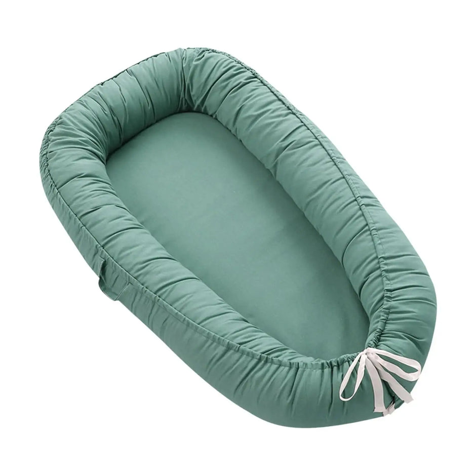Solid Color Ruffles Baby Cribs Soft Cotton Comfortable Baby Crib Newborn Infant High Quality Baby Cribs Sleeping Care Tools New