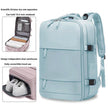 Large capacity women's dry wet separation backpack, commuting computer bag, multifunctional waterproof backpack