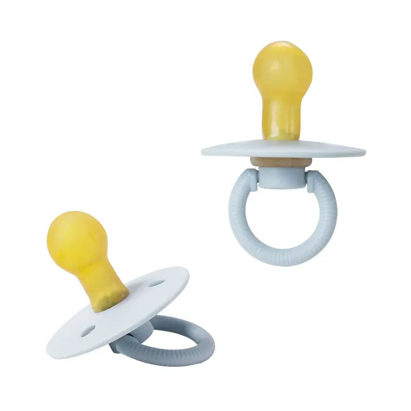 1 Pc Baby Latex Pacifier More Soft close to MOM's breast Round baffle variety colors Younger baby pacifier soother