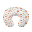 Breathable Stretch Nursing Pillow Cover Detachable Infant Support Cushion Versatile Baby Sitting Aid for Home/Travel 0-12 Months