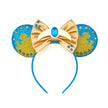 2025 New Style Mickey Minnie Ear Headband Sequin Bows Girl Adult Kids Halloween Party Cosplay Hair Accessories Princess Hairband