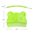 2pcs Set Infant Silicon Head Massager Fetal Head Fat Comb Toddler Bathing Soft Comb Newborn Hair Cleaning Baby Care Accessories