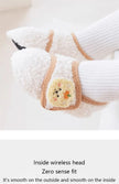 0-5Y Baby Non Slip Floor Socks Soft Sole Anti Skid Walking Socks Fleece Lined Toddler Socks Winter Indoor Shoes Infants Kids‌