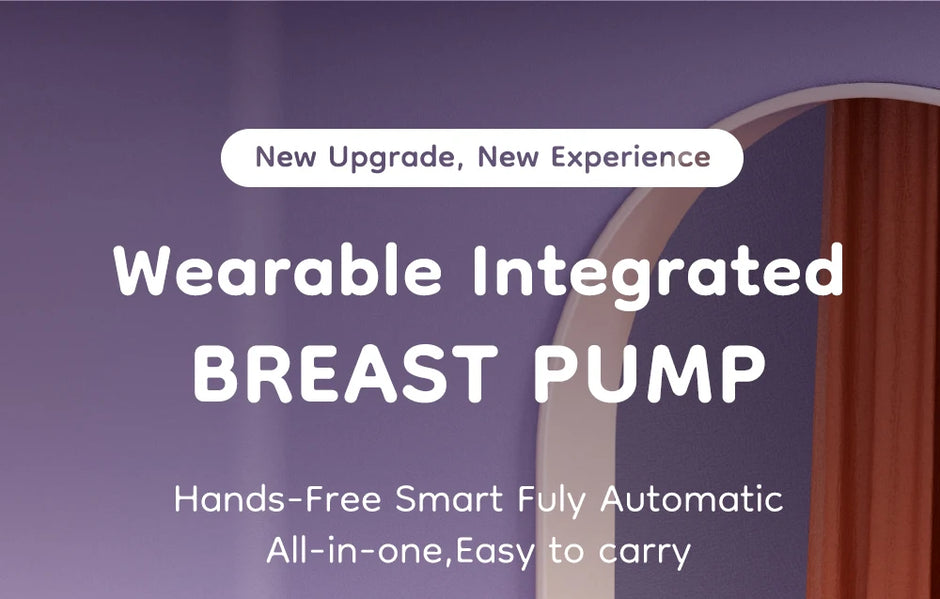 MAMIJOY Wearable Electric Breast Milk Extractor 4 Modes 36 Suction Levels Hands Free Breast Pumps Milk Collector with Travel bag