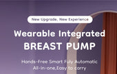 MAMIJOY Wearable Electric Breast Milk Extractor 4 Modes 36 Suction Levels Hands Free Breast Pumps Milk Collector with Travel bag